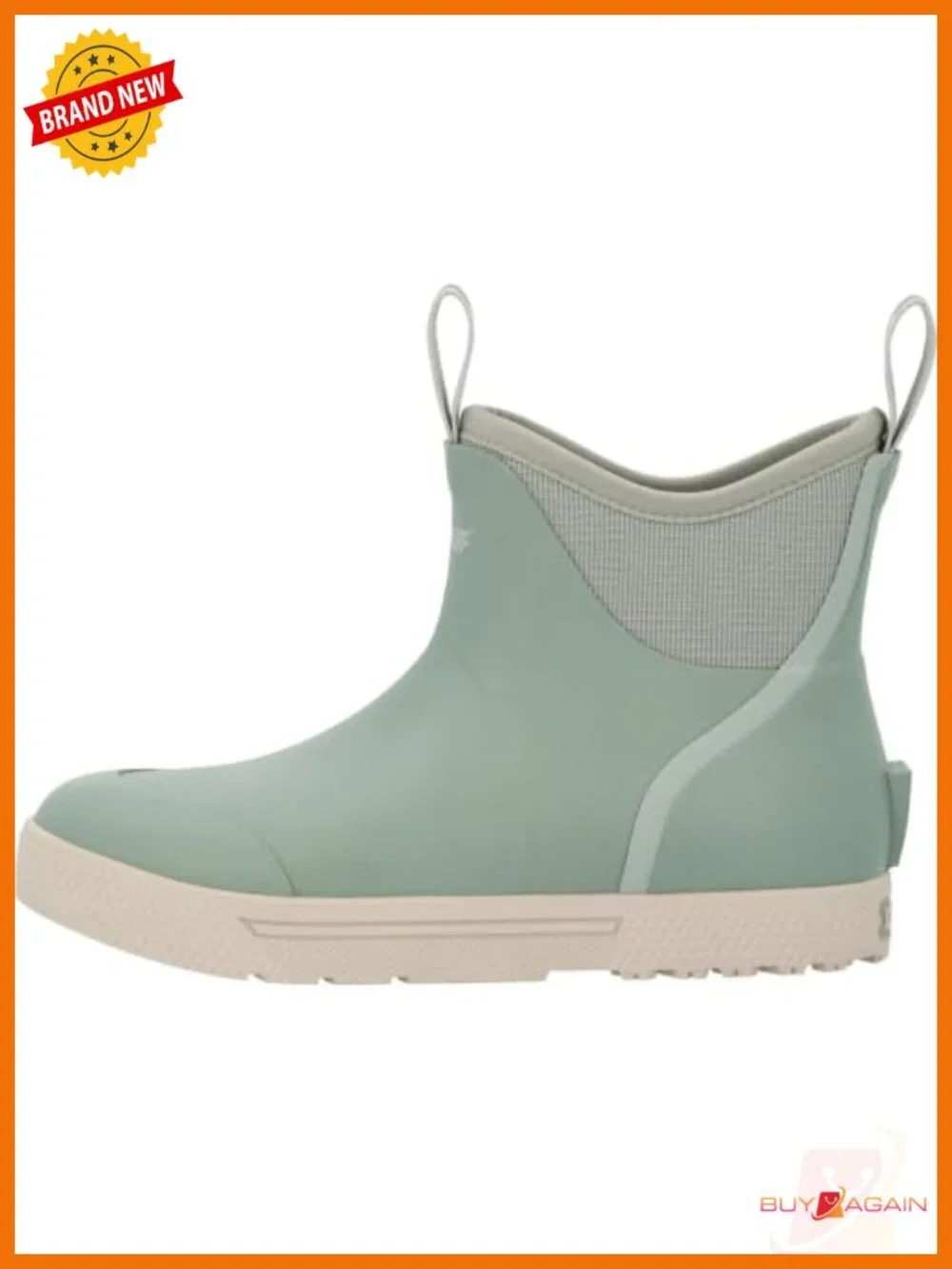 Waterproof Ankle Deck Boots for Fishermen Slip Resistant Rubber